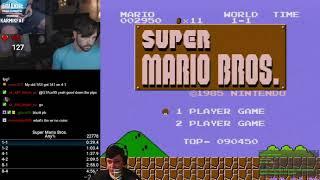 Разбор мирового рекорда в Super Mario Bros. Any% + TAS