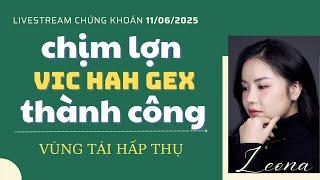 Tám chứng 11/06/2025: Chim lợn HAH VIC GEX thành công