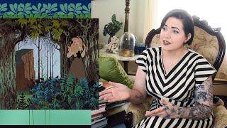 Gold Leaf and Sleeping Beauty // DIY Living Room (pt. 1)