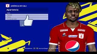 PES 2017 | KIT DE AMERICA DE CALI 2022-2023 PARA  ALL PATCH | KITS LIGA COLOMBIANA BETPLAY 2022 2223