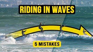 Riding in waves: 5 Mistakes & the pro technique // Kiteboarding SA Masterclass