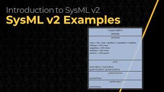 SysML v2 Examples — Lesson 3