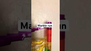 My new marble run