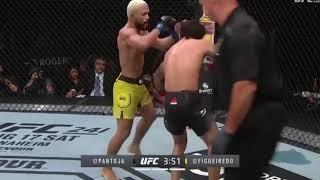 Deiveson Figueiredo vs Alexandre Pantoja - Uppercut Nearly Takes Head Off!