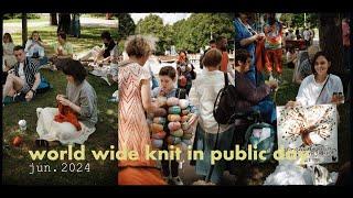 world wide knit in public day | всемирный день вязания на публике 2024 | встреча в Москве