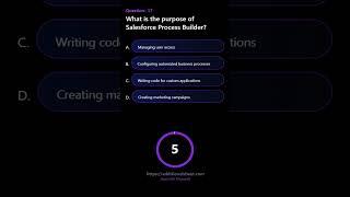 What is the purpose of Salesforce Process Builder