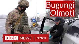 Қозоғистон: Таланган дўконлар, армия назорати ва нормаллашаётган ҳаёт - BBC News O'zbekiston Dunyo