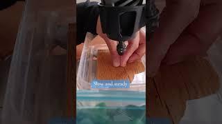 How to drill sea glass #seaglass