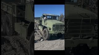 Getting crazy in the 5 ton  M923A2 6x6 Military Truck