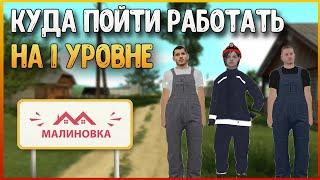 САМАЯ ЛУЧШАЯ РАБОТА НА ПЕРВОМ УРОВНЕ НА Малиновка РП | Malinovka RP