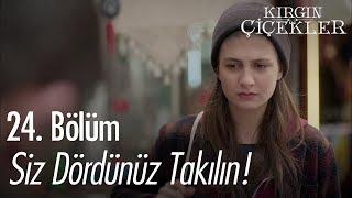 Siz dördünüz takılın! - Kırgın Çiçekler 24. Bölüm