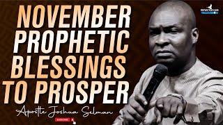 NEW MONTH NOVEMBER 2024 PROPHETIC PRAYERS DECLARATION - APOSTLE JOSHUA SELMAN