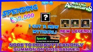 Noob 2 Pro But I Can Only Summon On The Special Banner... EP 8 *F2P* Anime Adventures Roblox