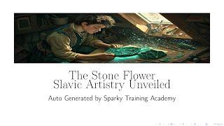 The Stone Flower: Slavic Artistry Unveiled