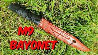 КАК СДЕЛАТЬ M9 BAYONET В СКИНЕ КРОВАВАЯ ПАУТИНА ИЗ КАРТОНА