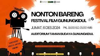 NONTON BARENG | FESTIVAL FILM GUNUNGKIDUL #6 2024