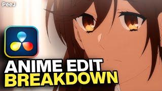 DaVinci Resolve | Anime Edit Breakdown | Her by PeeJ