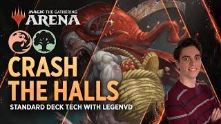 Crash The Halls - Gruul Aggro | Standard Deck Tech with LegenVD | MTG Arena