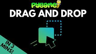 How To Drag And Drop Items In Pygame