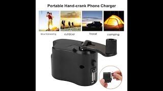 Portable Hand-crank Phone Charger