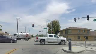 Driving In Shafter, California 4K (POV) Downtown and the other side of the Tracks