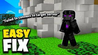 How To Fix 'Failed to connect to target server!' on Mineplex Bedrock (2022)