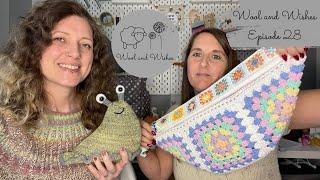Wool and Wishes Knitting Podcast Ep.28 Knitting, Spinning, & Crochet