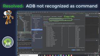 Fixing Adb is not recognized as an internal or external command Issue in Android Studio [Android]