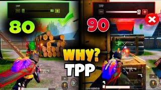 Best TPP 80 or 90? Which is best for headshots | TDM TIPS | PUBG MOBILE