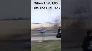 E85 In The Fastest Mower Ever. #mowermoments #viral #trendingshorts #shorts