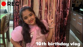 10th birthday vlog .!!