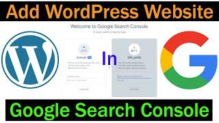 How to Add WordPress Website in Google Search Console | Submit Your WebSite In Google Search Console