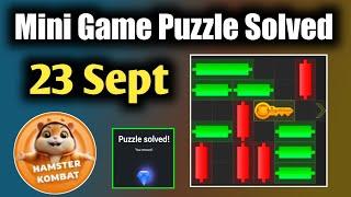 23 September Mini Game Puzzle Solved Hamster Kombat |How to Solve Mini Game Puzzle In Hamster Kombat