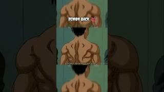 Demon Back- Hajime no ippo #anime #animeedit #shorts #boxing #boxingworkout #edit