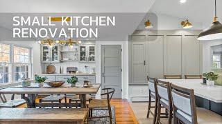 SMALL DINING ROOM-KITCHEN DESIGN | Open Layout Kitchen Renovation | Kadilak Homes