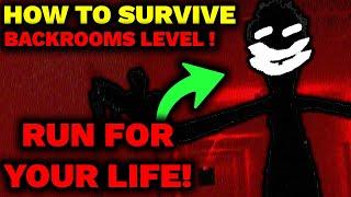 How To Survive LEVEL ! Of The Backrooms