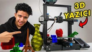 EN POPÜLER 3D YAZICIYI ALDIM (Creality Ender 3 V2)