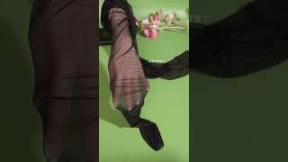 Ultra-thin classic seamless shiny black pantyhose #legs   #beauty#nylon#stockings#fashion#pantyhose