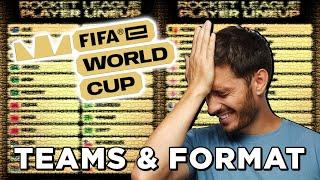 FIFAe World Cup teams announcement! Format upsets community