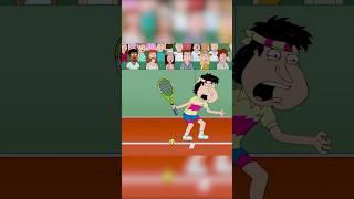 Quagmires Tennis Career #Shorts #familyguy