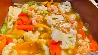 HOW TO COOK SHRIMP STEW w/ VEGETABLES || MRS. G ADVENTURES