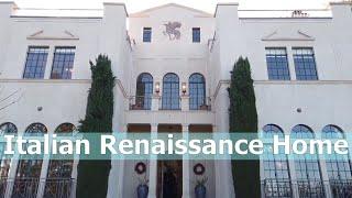 Must See Italian Renaissance Home in San Mateo, California