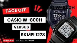 Casio W-800H Vs Skmei 1278: A Comparision