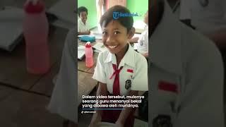 Viral Video Bocah SD Bawa Bekal Ulat Sagu ke Sekolah, Sebut Sering Makan, Reaksi Guru Tuai Cibiran