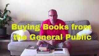 Buying Books from the General Public