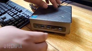 KAMRUI CK10 S MINI PC Intel I5-8259 Mini PC SETUP with 3 Monitors! Windows 11 PRO! B0BM5F1MSB