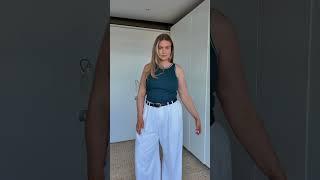 Trying on *every* Uniqlo built in bra top 