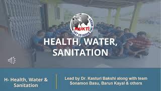 Mukti| Presentation of Health, Water & Sanitation Team | 20th Foundation Day 2024