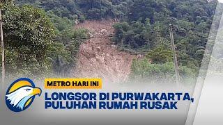 Longsor di Purwakarta, Puluhan Rumah Rusak