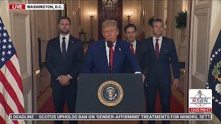 LIVE REPLAY: President Trump Addresses Nation Following U.S. Attack on Iran's Nuclear Sites -6/21/25